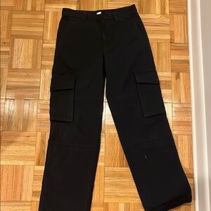 Aritzia Black Cargo Pants